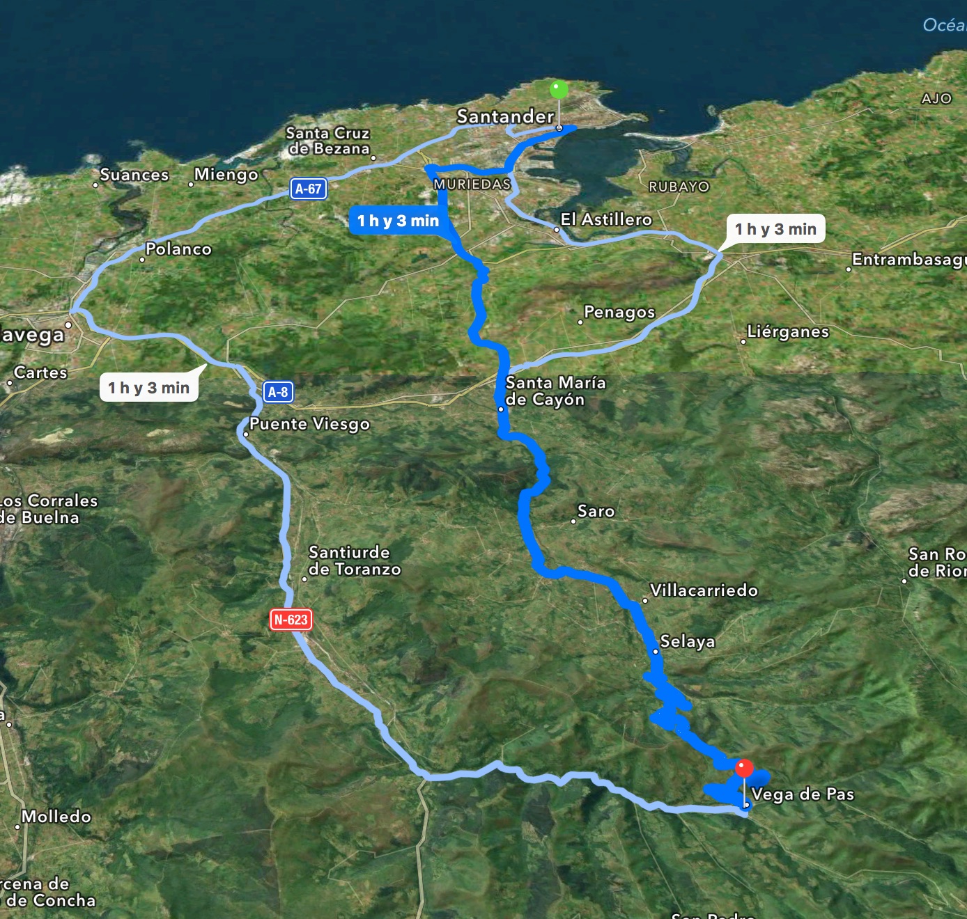 Ruta Santander-Vega de Pas